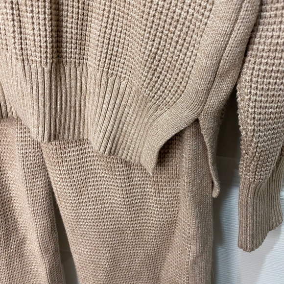Tan Knit Sweater and Pants Set - Picture 7 of 13